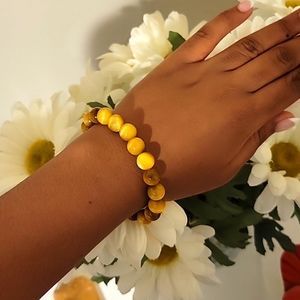 Brown Cream Bracelet